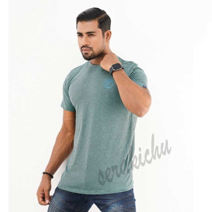 Striped T Shirt for men