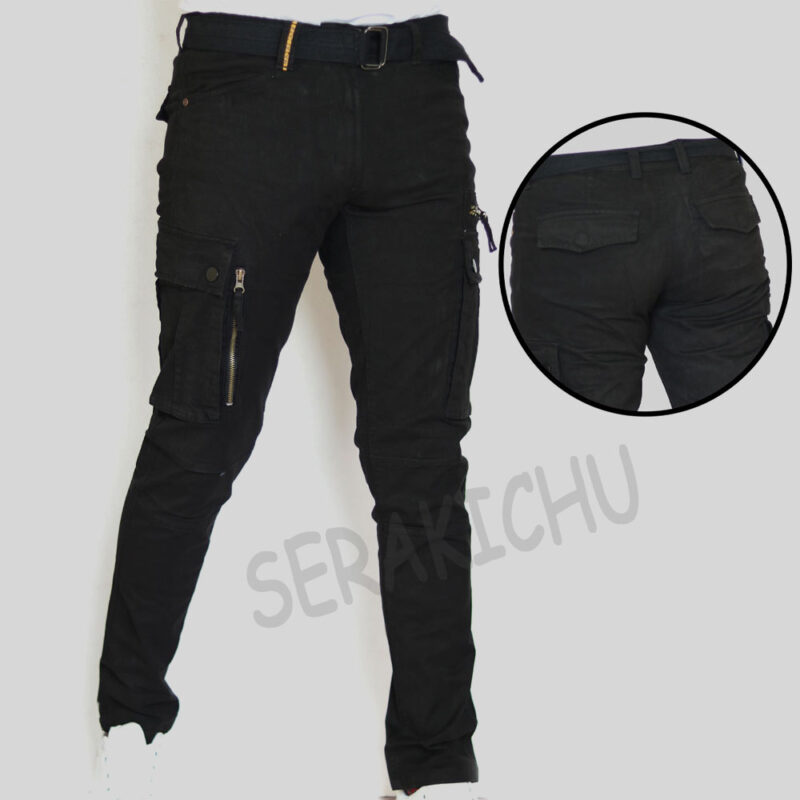 black mobile pant