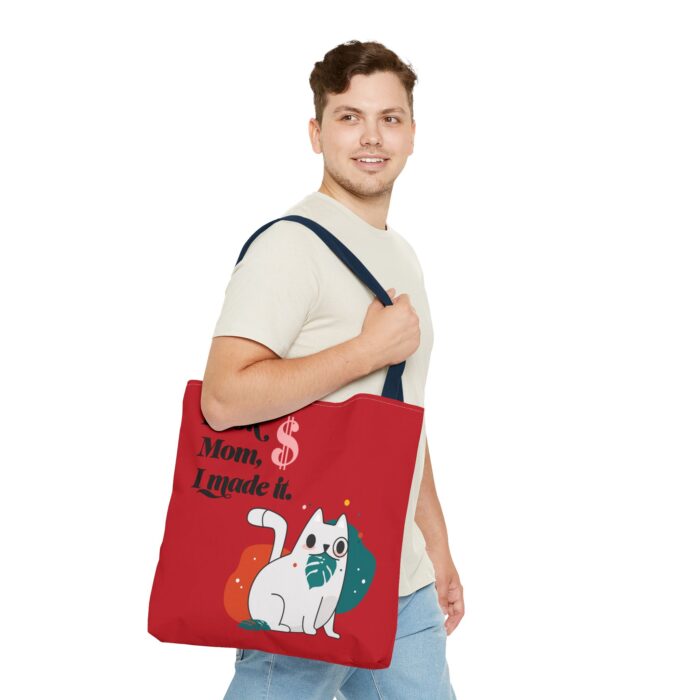 Red Tote Bag - Cute and Practical Carryall for Cat Lovers - Image 61