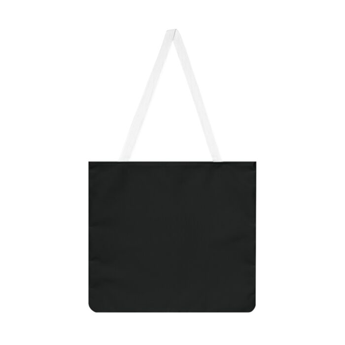 Black Shoulder Tote Bag - Eco-Friendly 'Say Hello to a Cleaner, Greener Planet' - Image 3