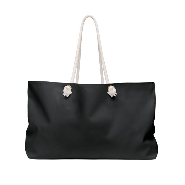 Black Weekender Bag - Stylish Travel Tote - Image 2