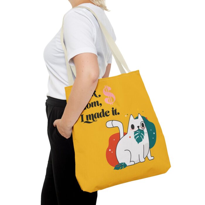 Yellow Tote Bag - Cute and Practical Carryall for Cat Lovers - Image 48