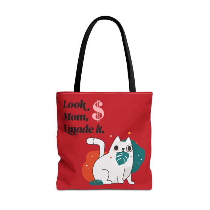 Red Tote Bag - Cute and Practical Carryall for Cat Lovers - Image 14