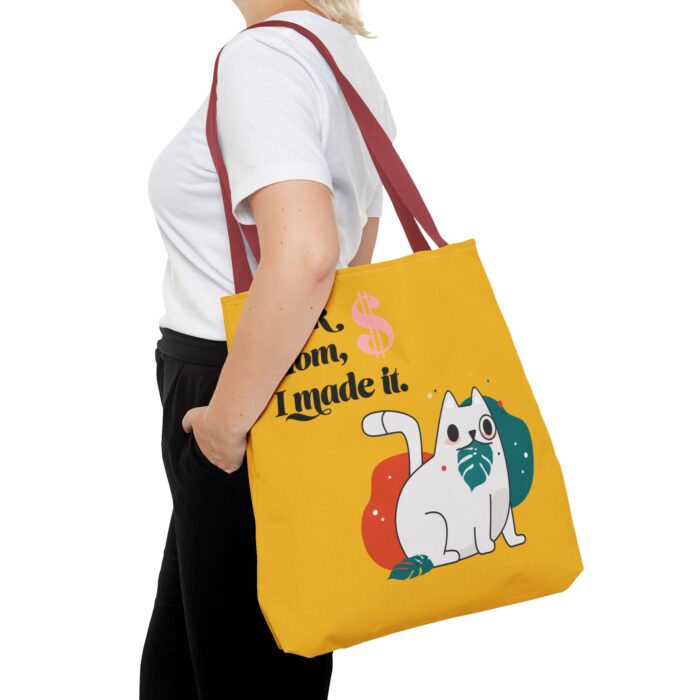 Yellow Tote Bag - Cute and Practical Carryall for Cat Lovers - Image 24