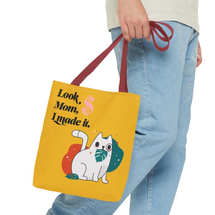 Yellow Tote Bag - Cute and Practical Carryall for Cat Lovers - Image 15