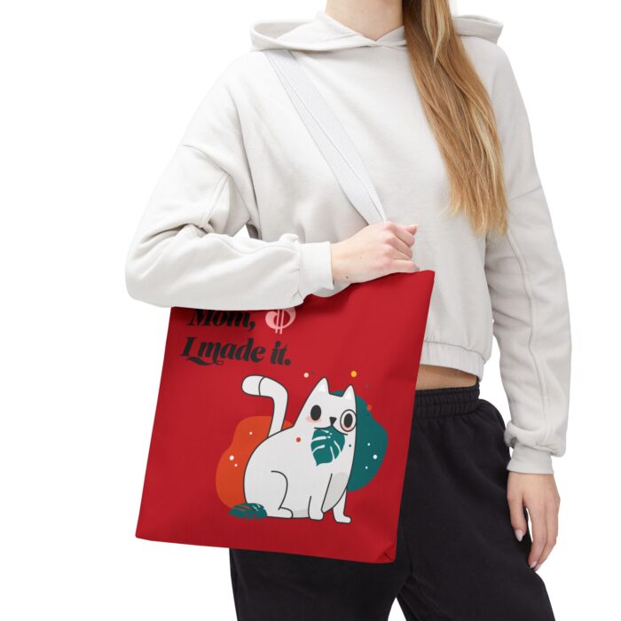 Red Tote Bag - Cute and Practical Carryall for Cat Lovers - Image 34