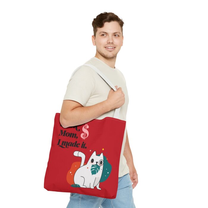 Red Tote Bag - Cute and Practical Carryall for Cat Lovers - Image 37