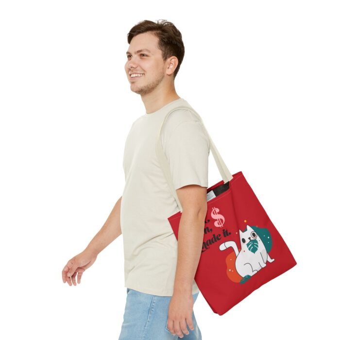 Red Tote Bag - Cute and Practical Carryall for Cat Lovers - Image 45