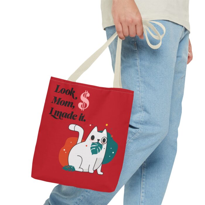 Red Tote Bag - Cute and Practical Carryall for Cat Lovers - Image 41