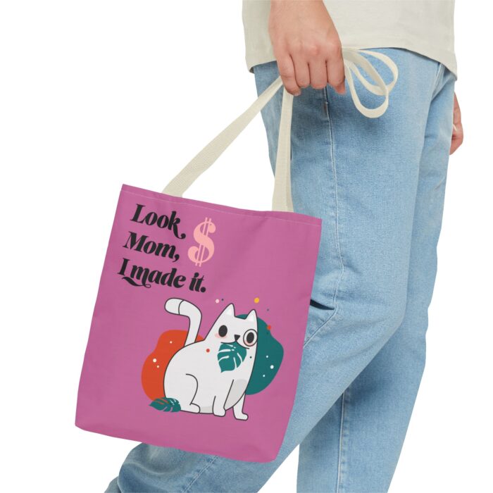 Pink Tote Bag - Cat Lover Carryall - Image 41