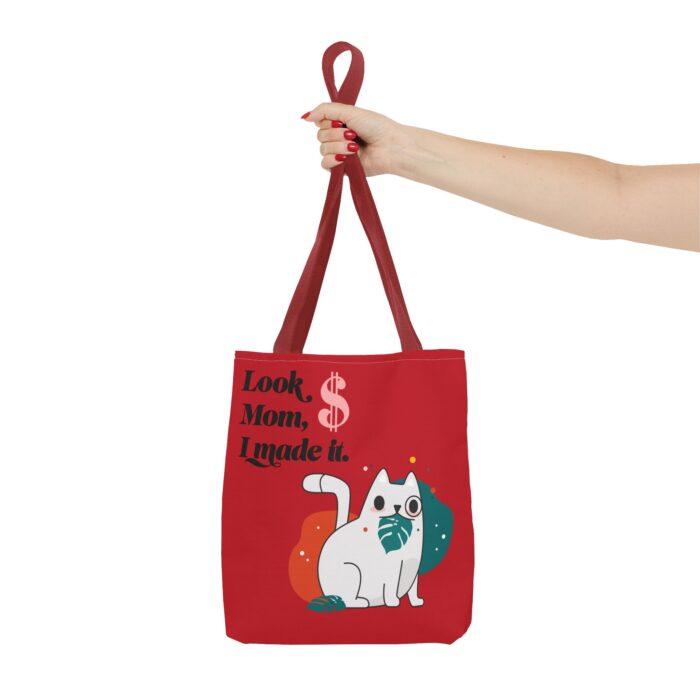 Red Tote Bag - Cute and Practical Carryall for Cat Lovers - Image 21