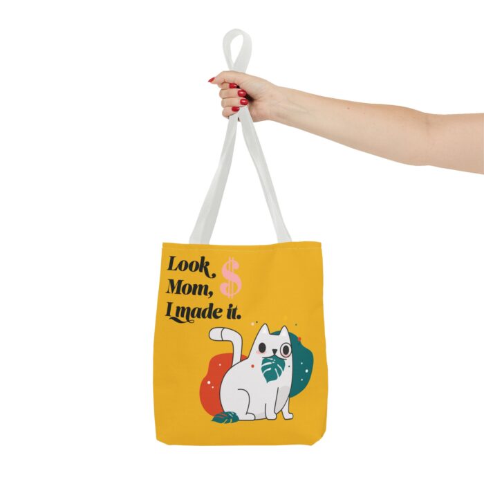 Yellow Tote Bag - Cute and Practical Carryall for Cat Lovers - Image 28