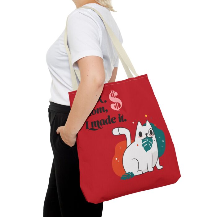 Red Tote Bag - Cute and Practical Carryall for Cat Lovers - Image 50