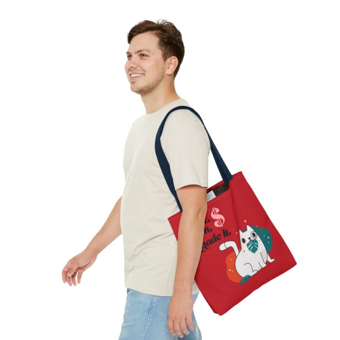 Red Tote Bag - Cute and Practical Carryall for Cat Lovers - Image 57