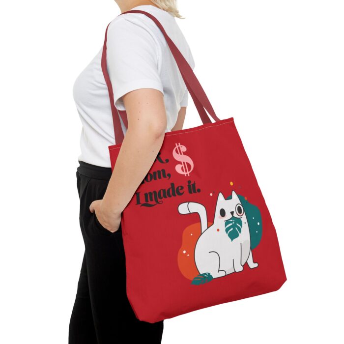 Red Tote Bag - Cute and Practical Carryall for Cat Lovers - Image 29