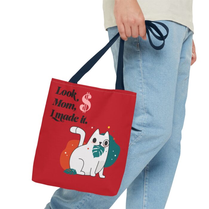 Red Tote Bag - Cute and Practical Carryall for Cat Lovers - Image 53