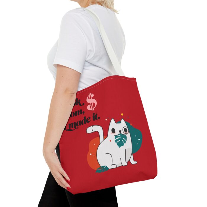 Red Tote Bag - Cute and Practical Carryall for Cat Lovers - Image 33