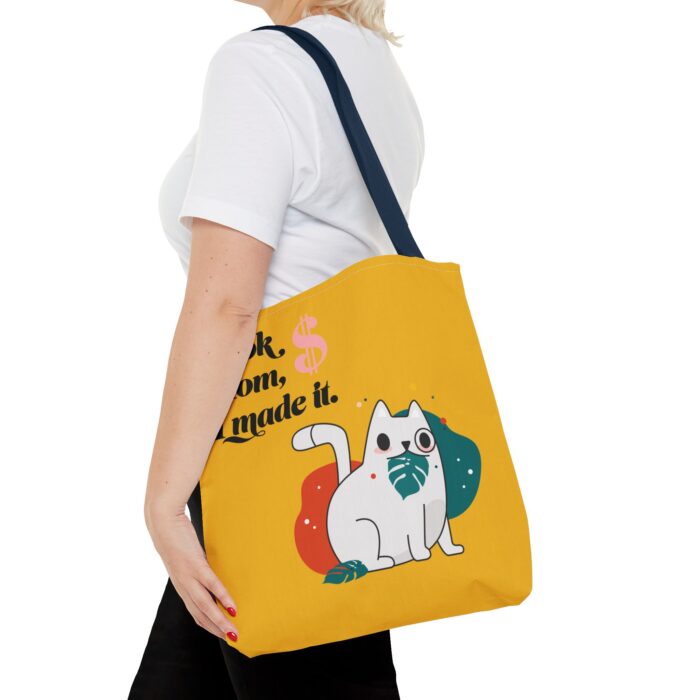 Yellow Tote Bag - Cute and Practical Carryall for Cat Lovers - Image 56