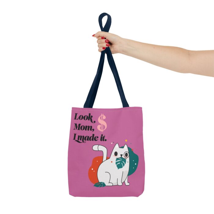 Pink Tote Bag - Cat Lover Carryall - Image 54