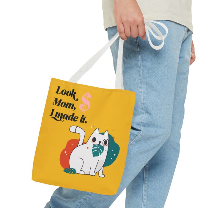 Yellow Tote Bag - Cute and Practical Carryall for Cat Lovers - Image 27