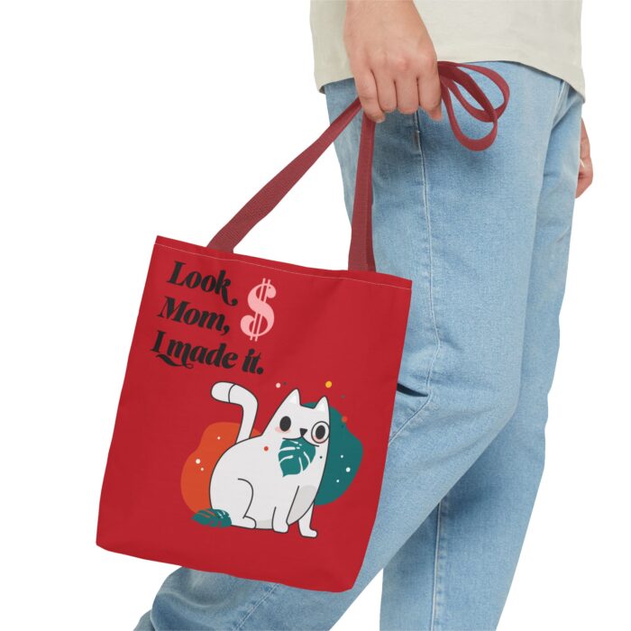 Red Tote Bag - Cute and Practical Carryall for Cat Lovers - Image 20