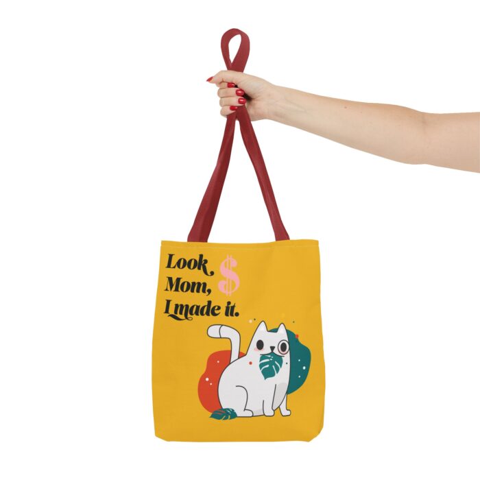 Yellow Tote Bag - Cute and Practical Carryall for Cat Lovers - Image 16